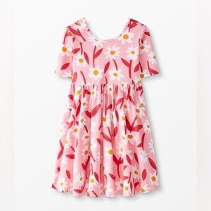 hanna anderson | Print Skater Dress with Pockets | girl's size 4